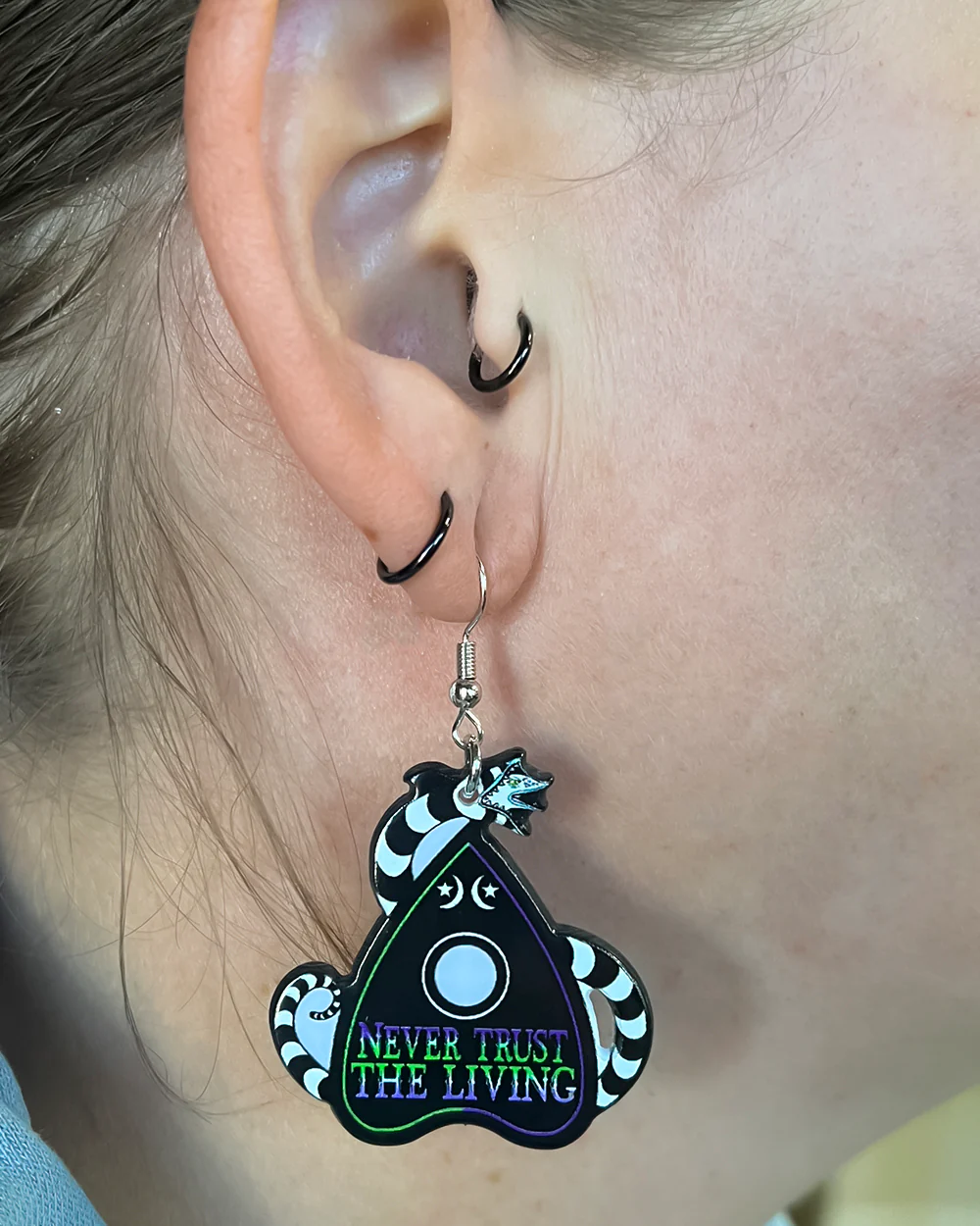 Never Trust Earrings - Image 2
