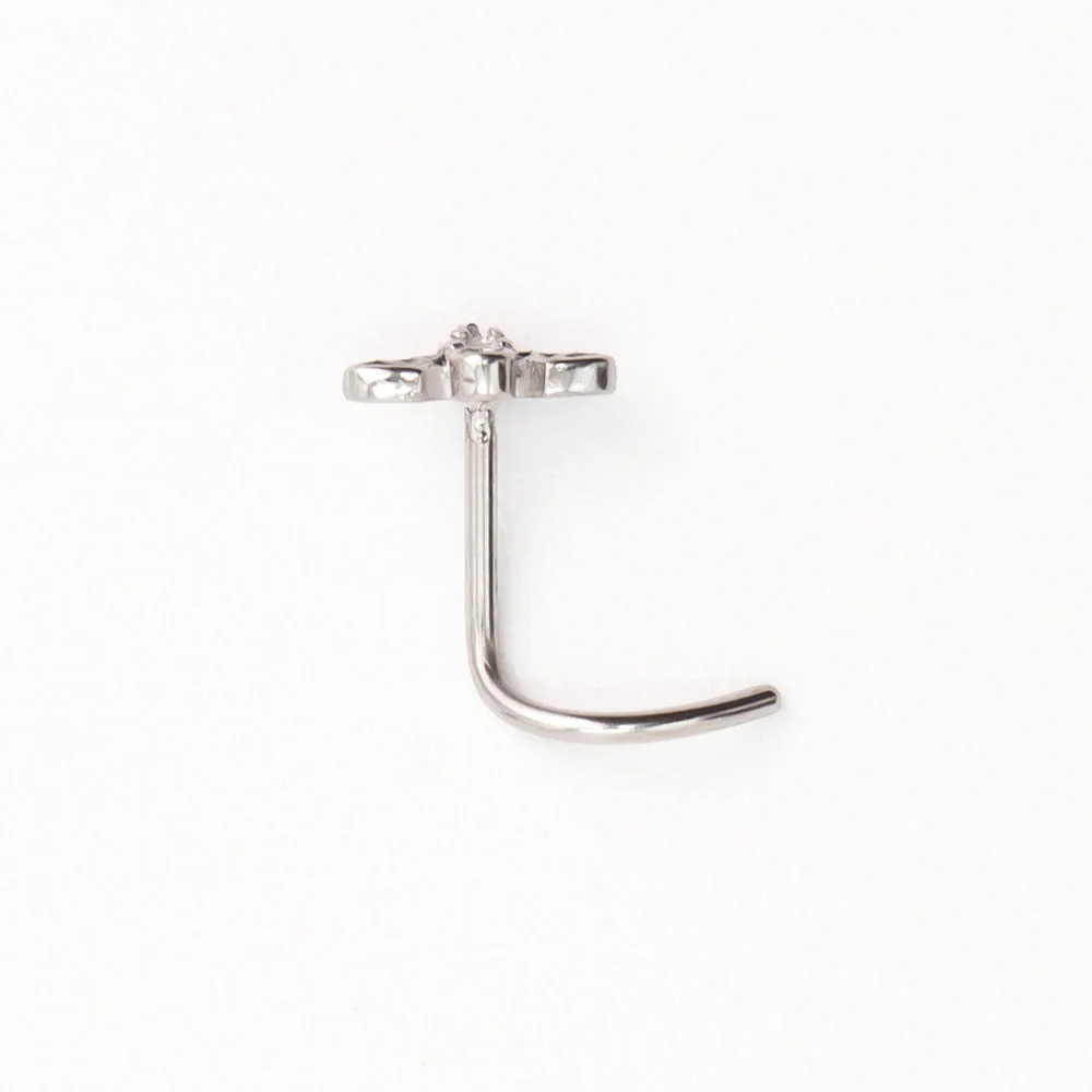 Nocturnal Wing Gothic Bat Nose Stud - Image 4