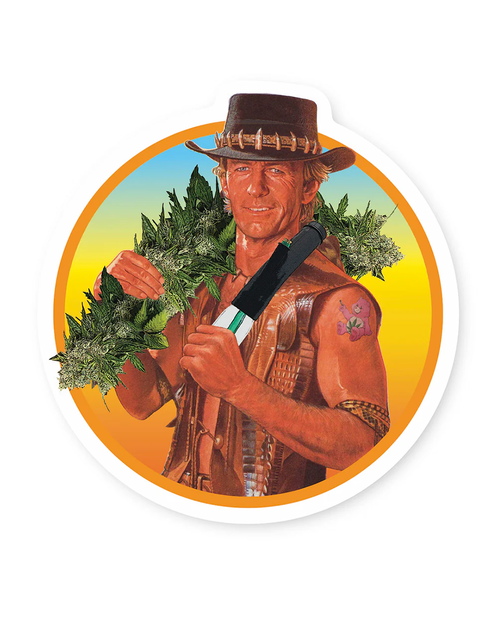 Nug Hunter Sticker