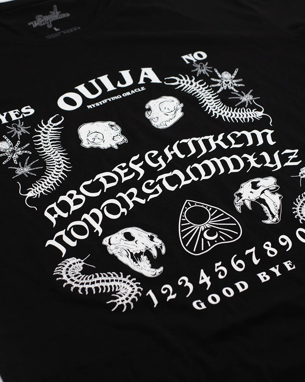 Ouija T-Shirt Dress Black - Image 2