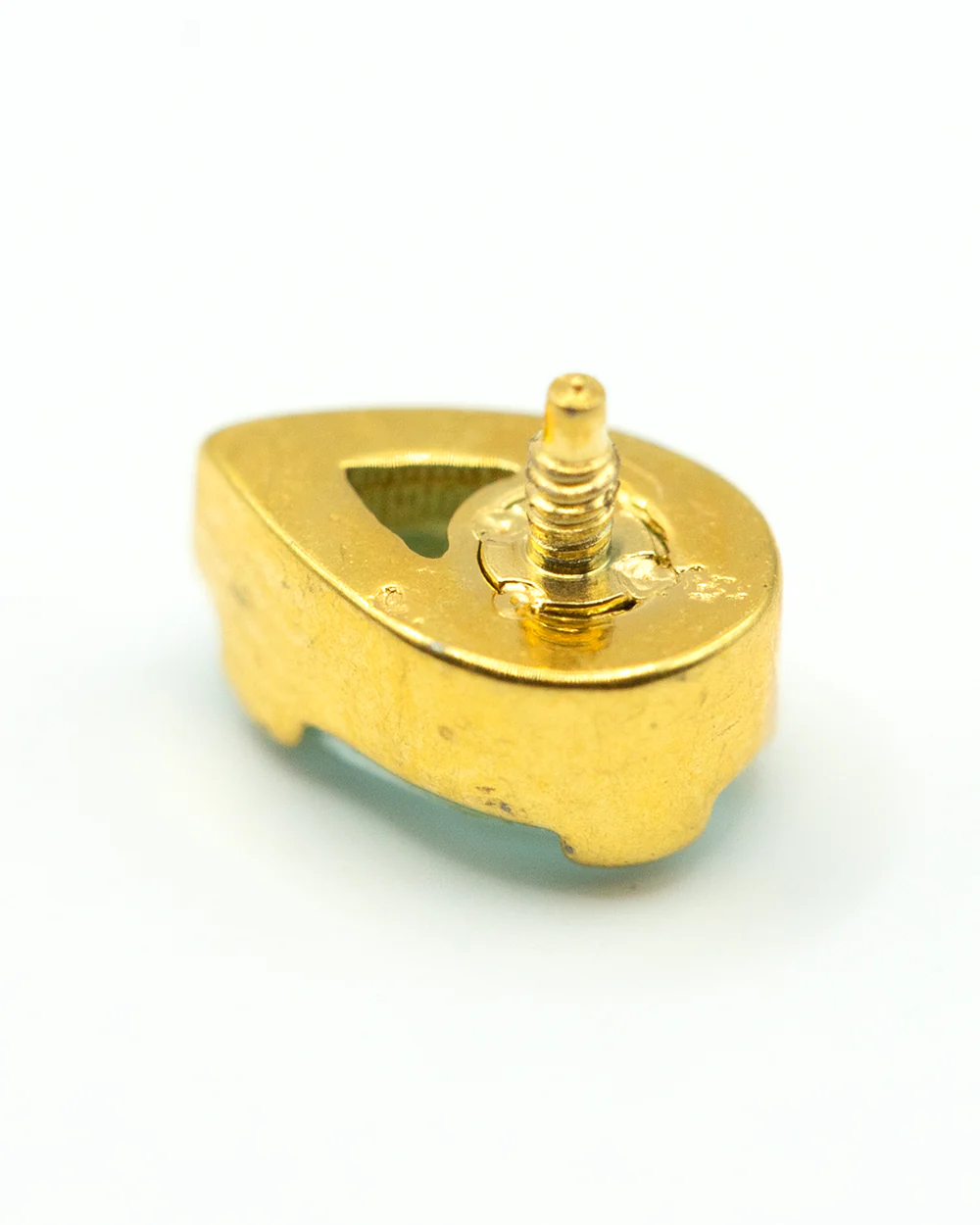 Oval Light Sapphire Internally Threaded Attachment - Image 2