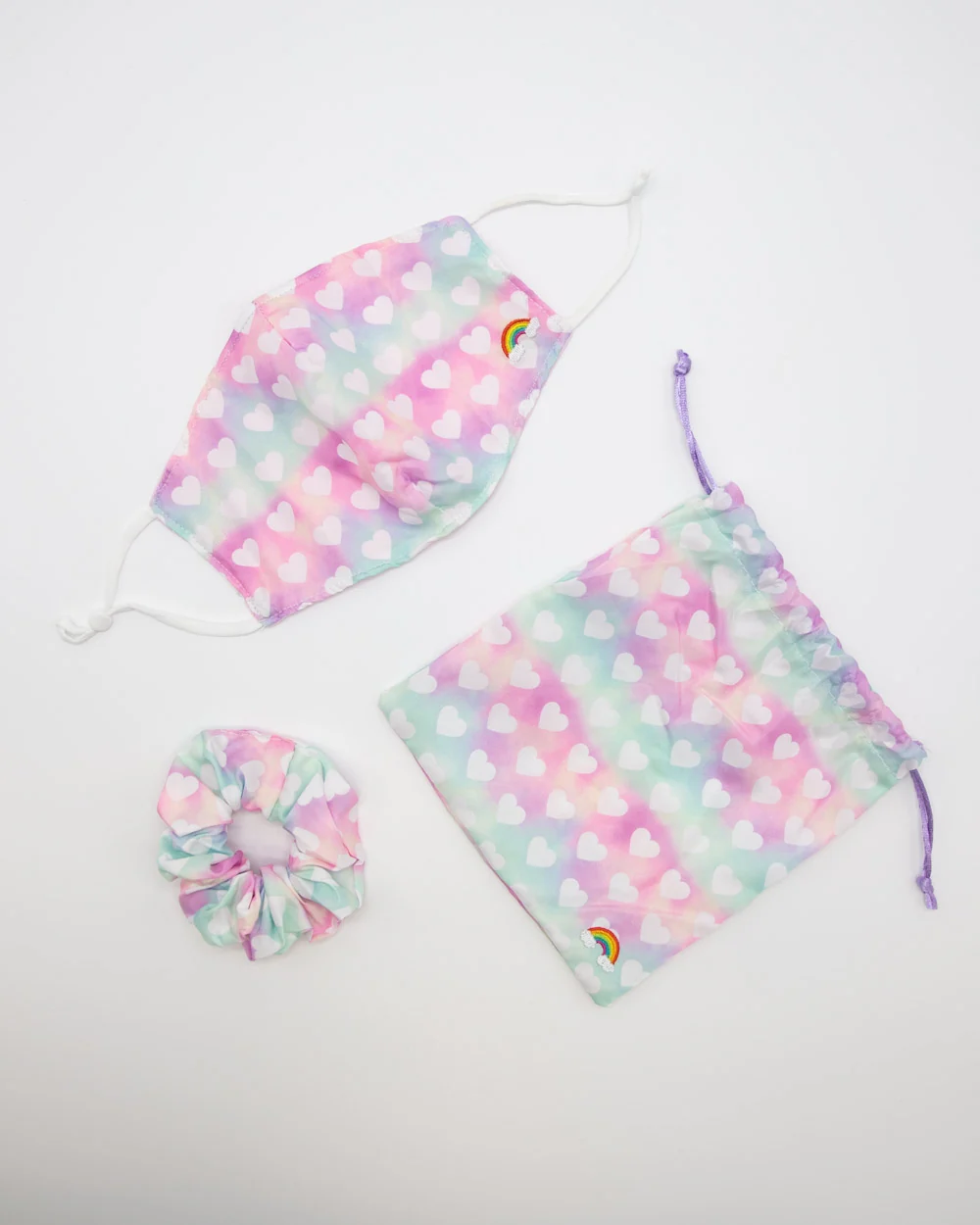 Over The Rainbow Mask & Scrunchie Pack - Image 3