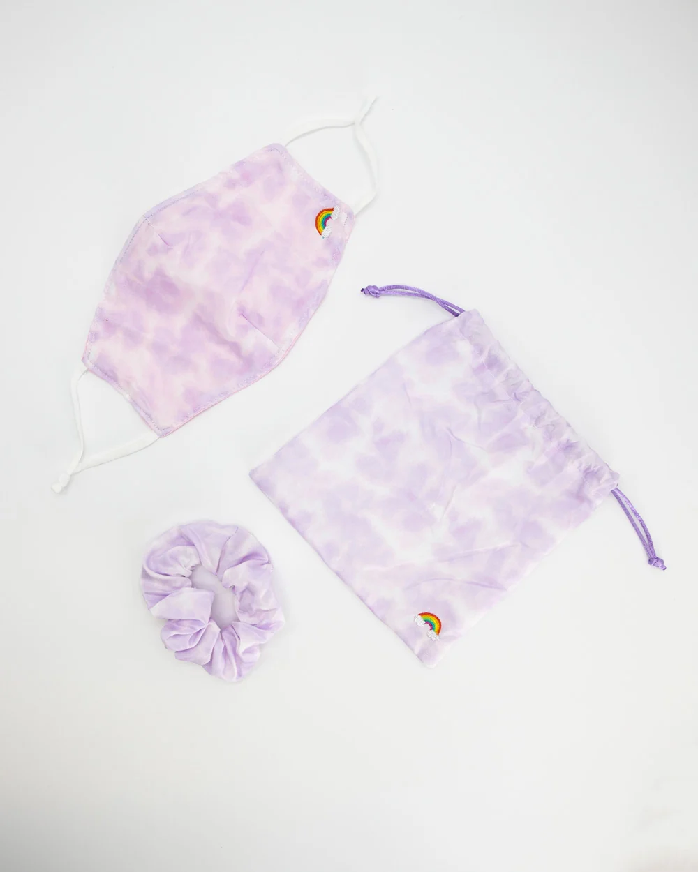 Periwinkle Mask & Scrunchie Pack - Image 3
