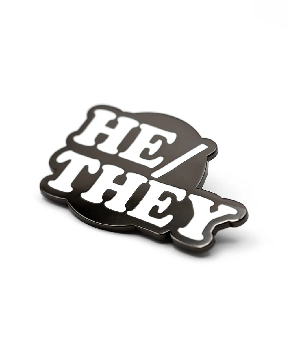 He / They - Enamel Pin - Image 3