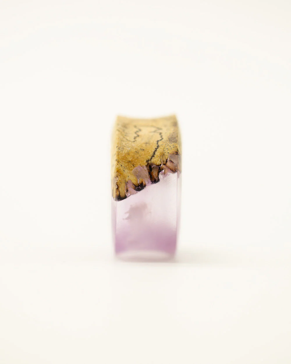 Purple Epoxy Wood Tunnel - Image 4