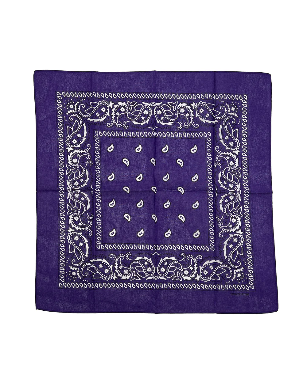 Purple Paisley Bandana - Image 2