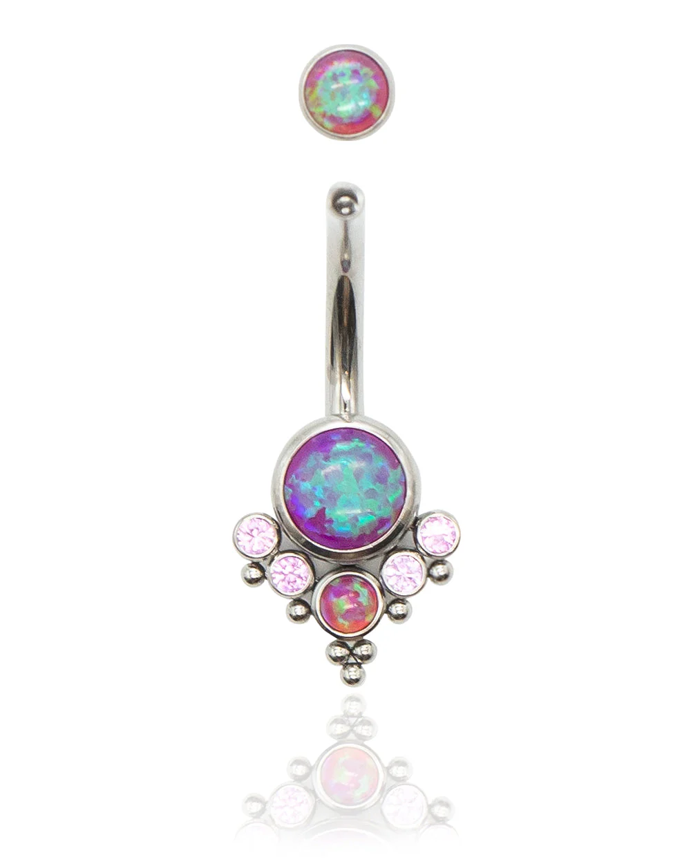 Royal Dream Titanium Navel Bar - Image 3