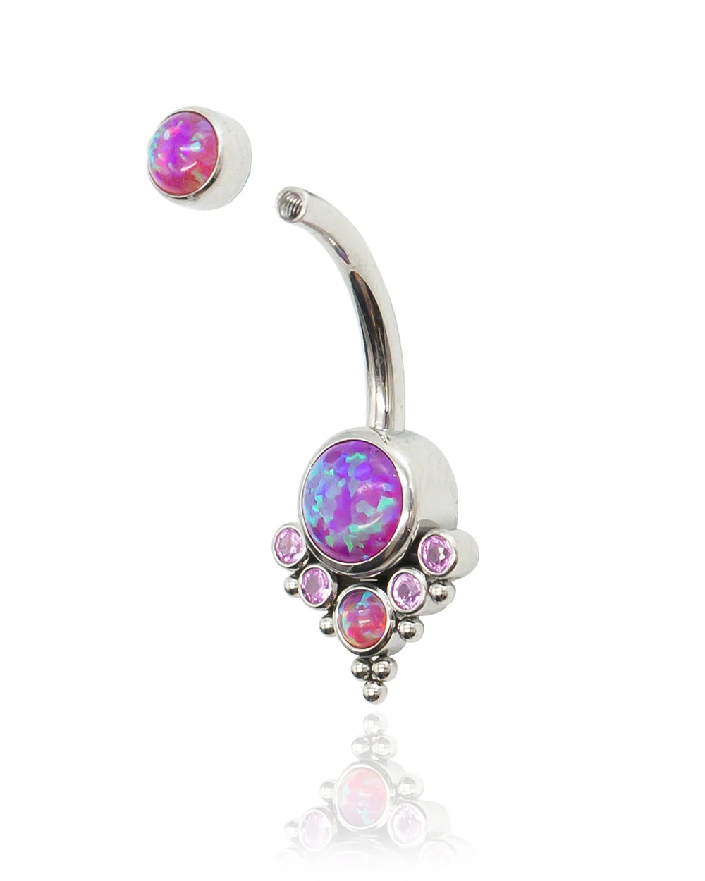 Royal Dream Titanium Navel Bar - Image 4