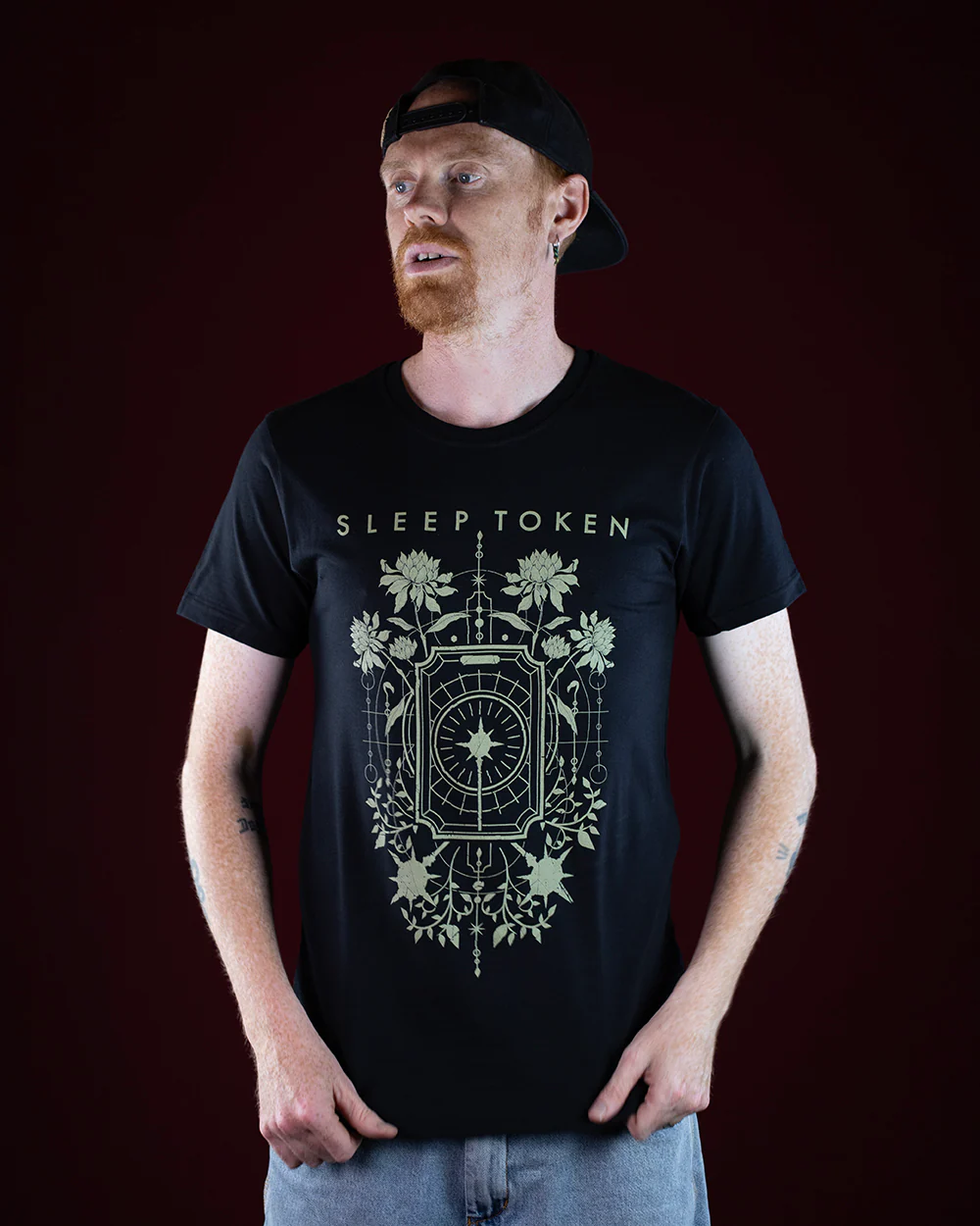 Sleep Token Caramel T-Shirt Black (Licensed Merchandise) - Image 4