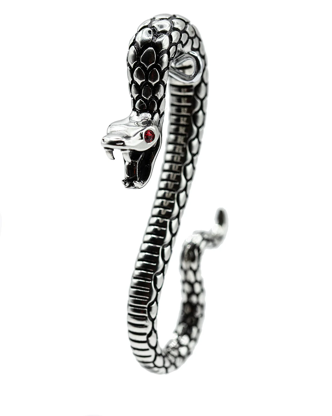 Snake Rhodium Brass Weighted Hanger - Image 2