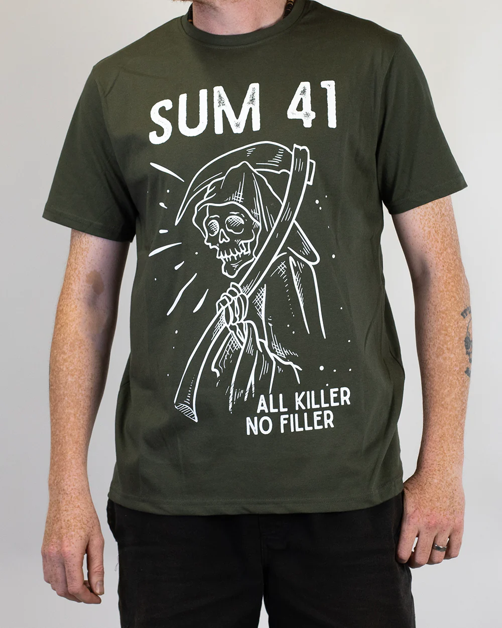 Sum 41 Reaper Army T-Shirt (Licensed Merch)