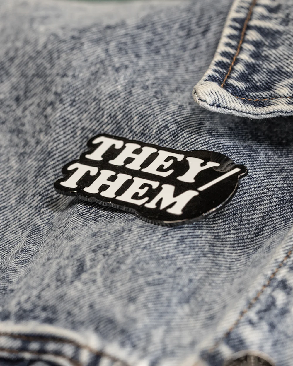 They / Them - Enamel Pin - Image 2