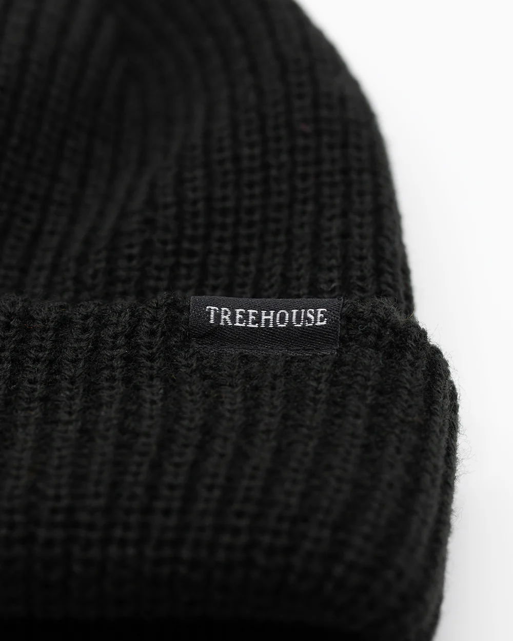 Treehouse Fisherman Shallow Fit Beanie - Black - Image 2