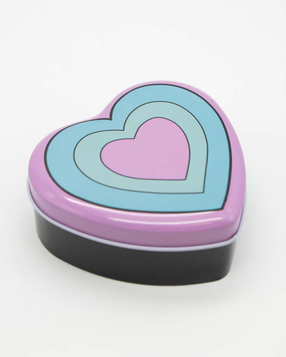 Trippy Hearts Heart-Shaped Metal Tin - Image 2