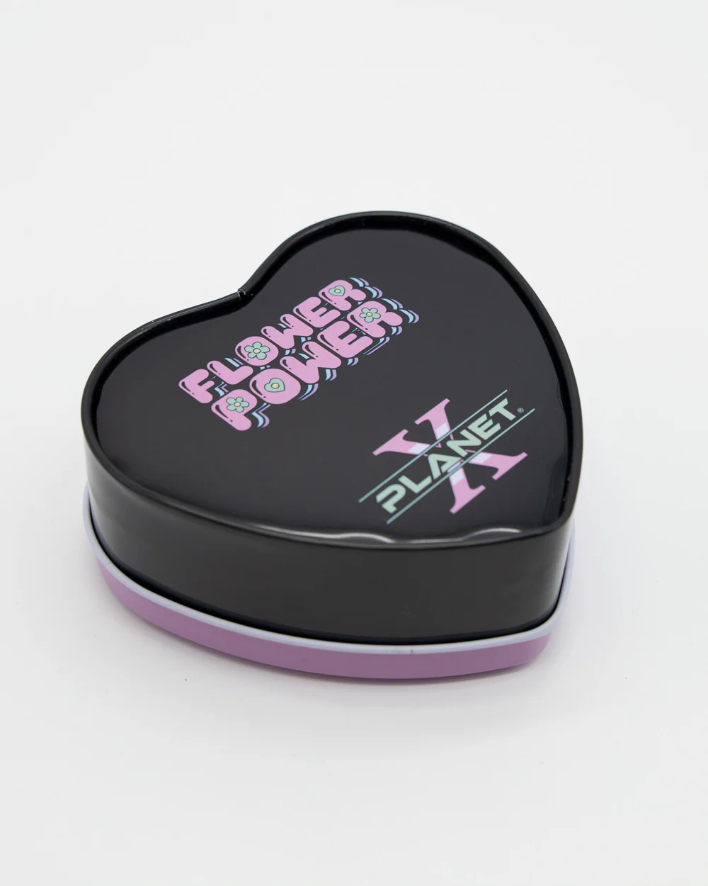 Trippy Hearts Heart-Shaped Metal Tin - Image 3