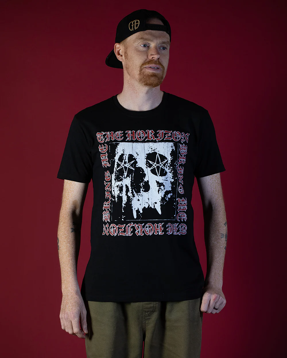 Bring me the Horizon Skull T-Shirt (Licensed Merch) - Image 4