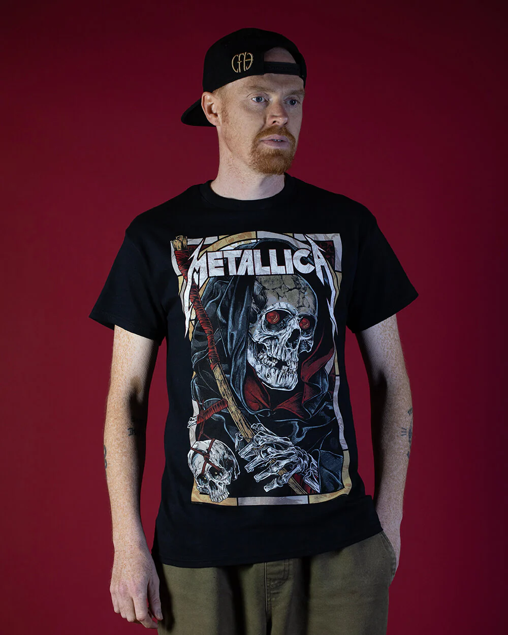 Metallica Death Reaper T-Shirt (Licensed Merch) - Image 4