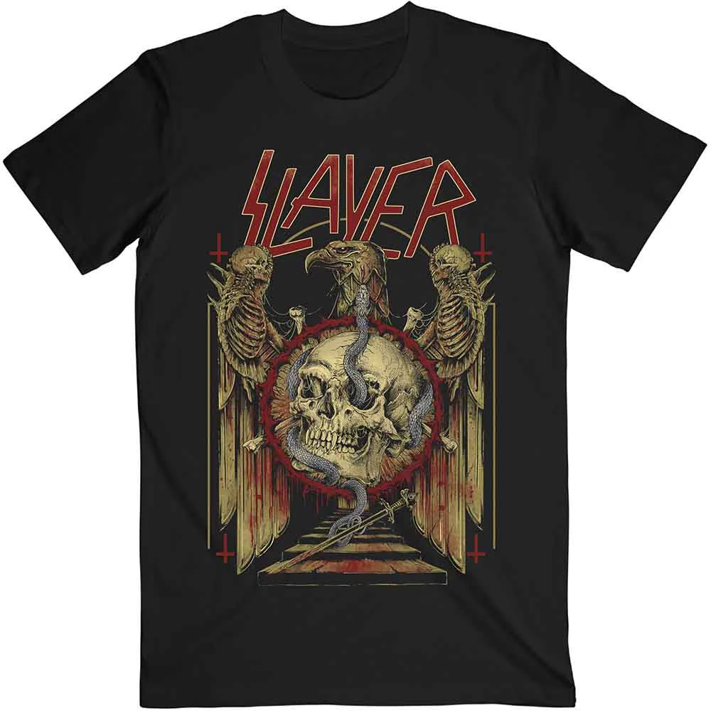 Slayer Eagle & Serpent T-Shirt (Licensed Merch) - Image 5