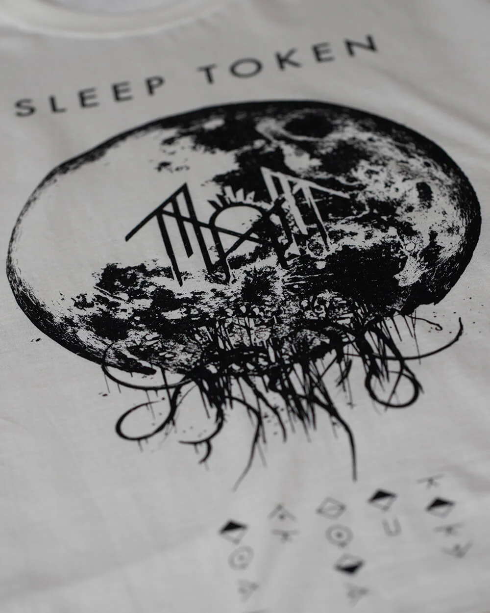 T-Shirt - Sleep Token Take Me Back To Eden White - Image 2