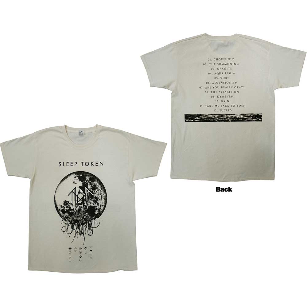 T-Shirt - Sleep Token Take Me Back To Eden White - Image 5