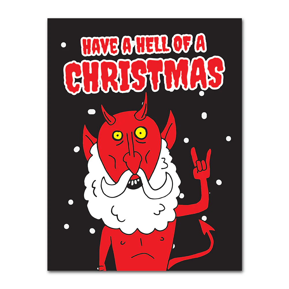 WAKE 'N' BAKE | HELL OF A CHRISTMAS XMAS GREETING CARD