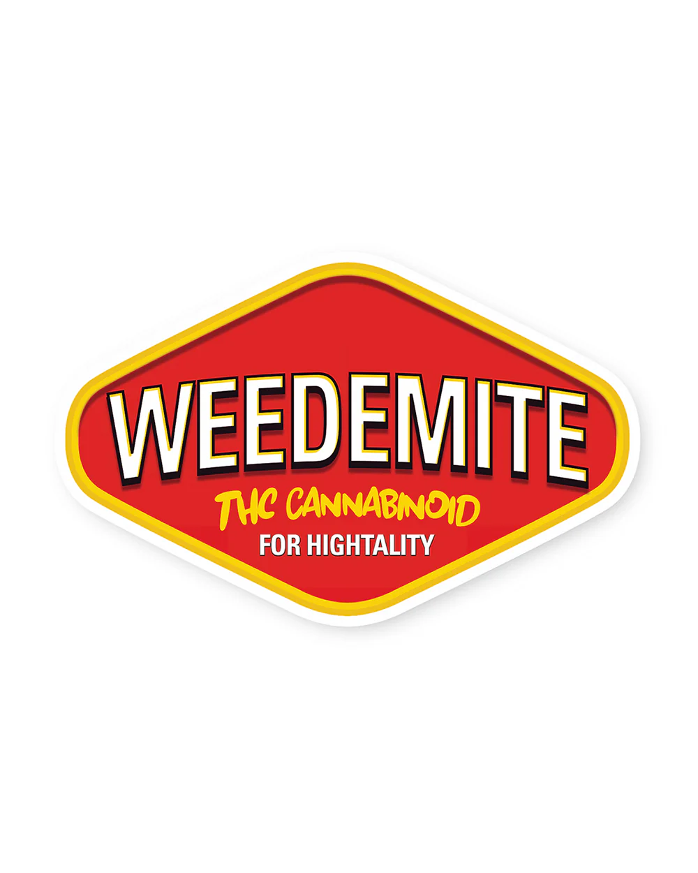 Weedemite Sticker